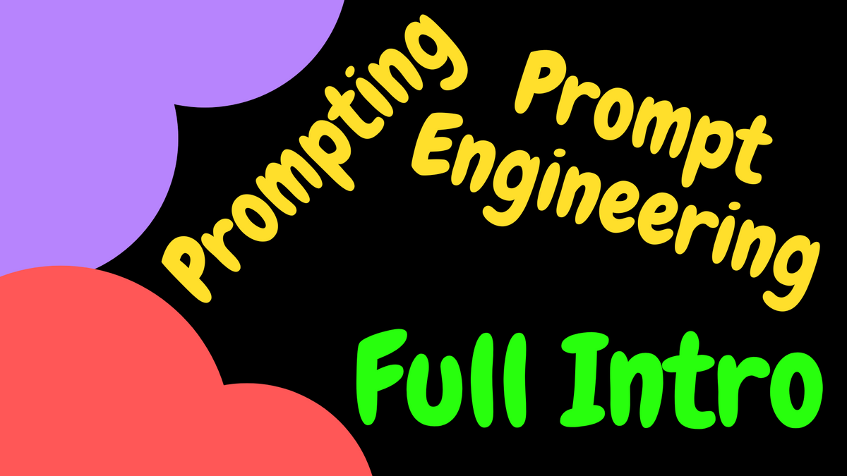 Prompting and prompt engineering? — a comprehensive introduction